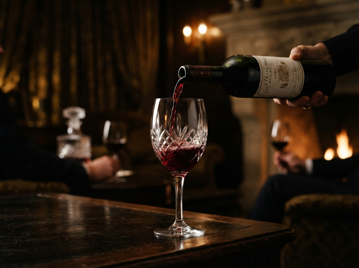 SheeXhie Luxury Cuisine — Red Wine Service