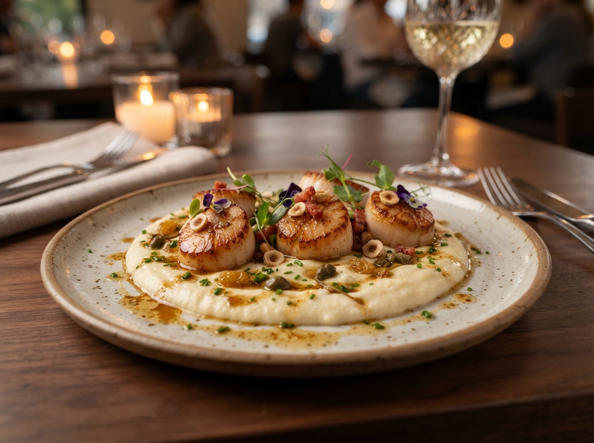 SheeXhie Luxury Cuisine — Seared Scallops