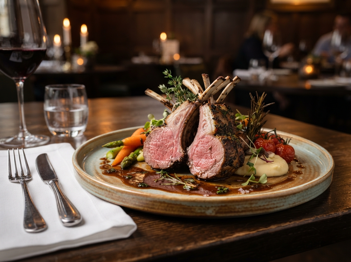 SheeXhie Luxury Cuisine — Roasted Rack of Lamb