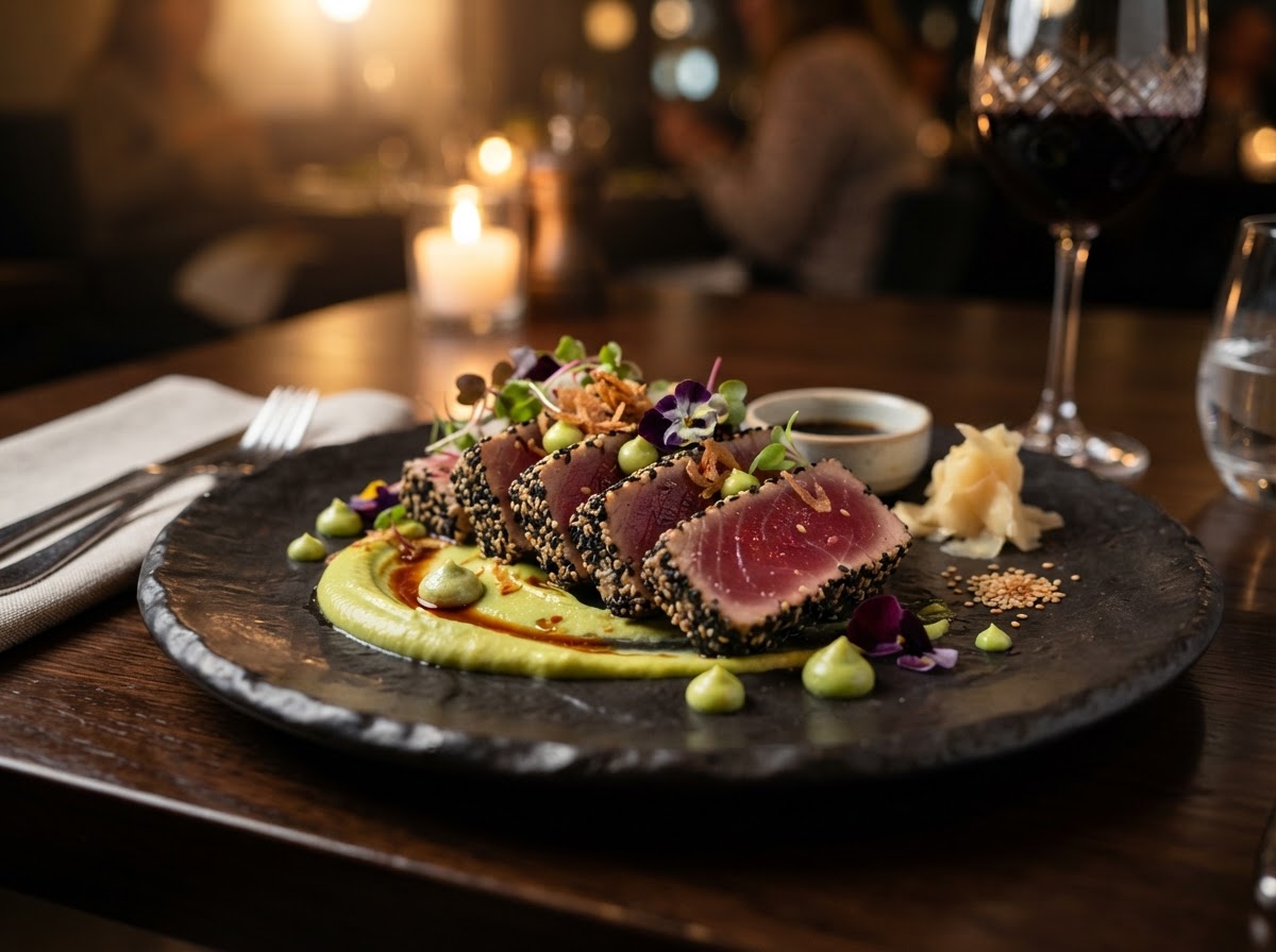 SheeXhie Luxury Cuisine — Seared Tuna Steak