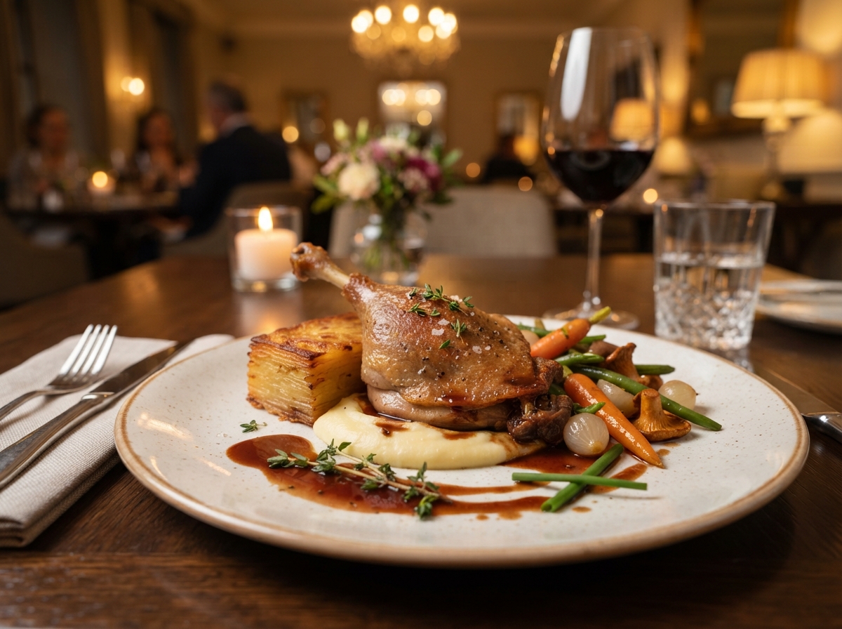 SheeXhie Luxury Cuisine — Duck Confit