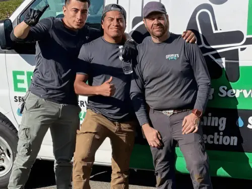 Cristian Portillo & Yussef Ibrahim, owners of Edison Sewer & Drain Service in Piscataway, NJ