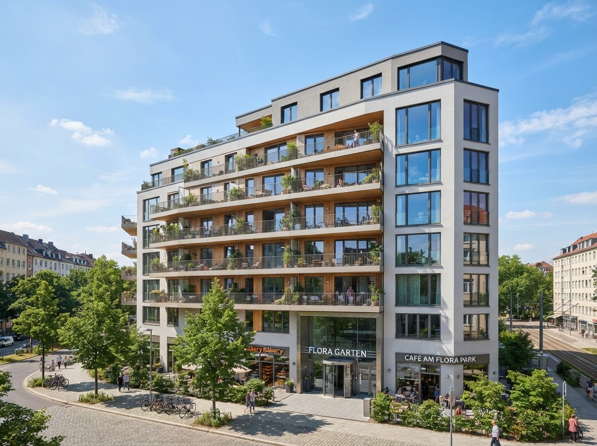3-Zimmer-Wohnung West – Helle Familienwohnung mit Balkon in Ludwigsburg