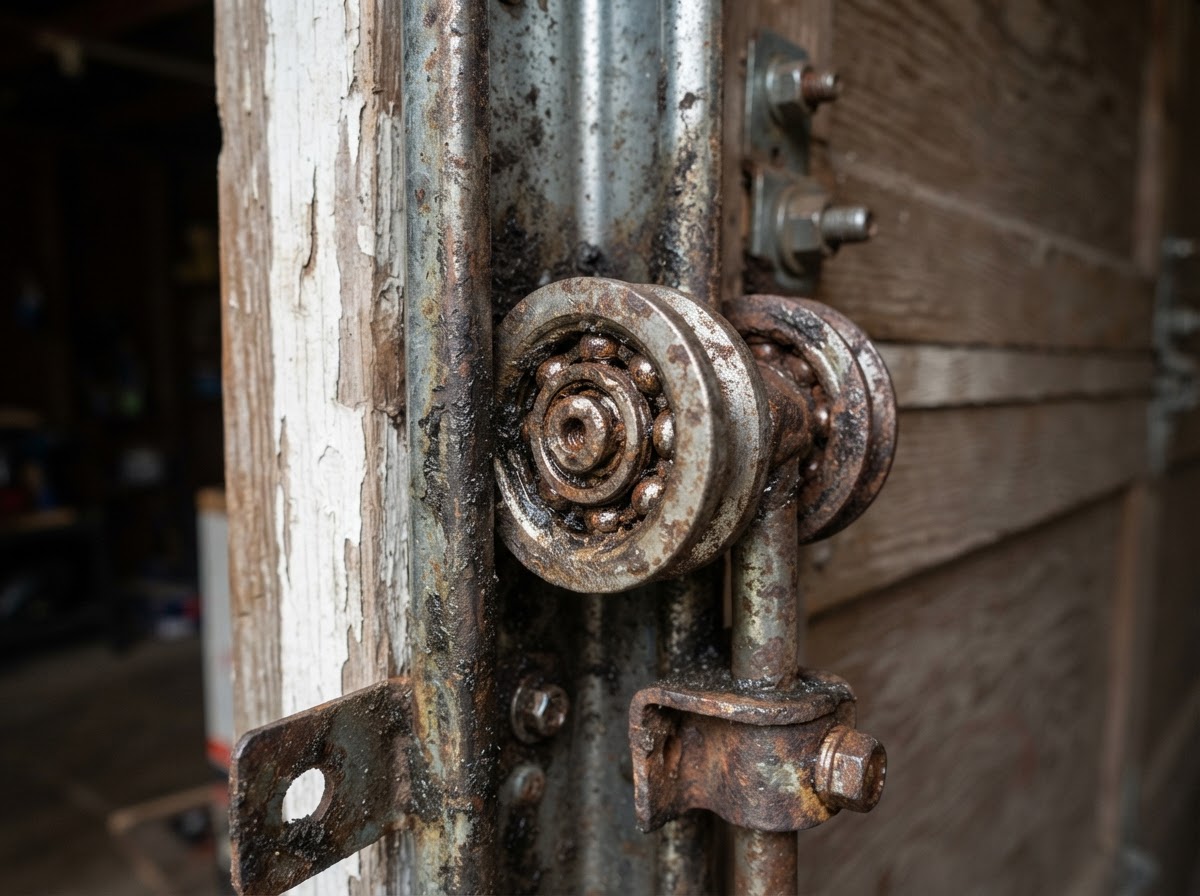 Worn & Rusted Rollers