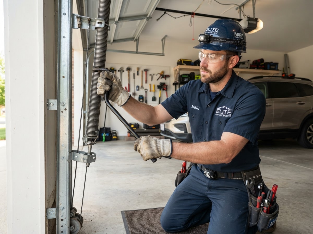 Garage door repair in Covington