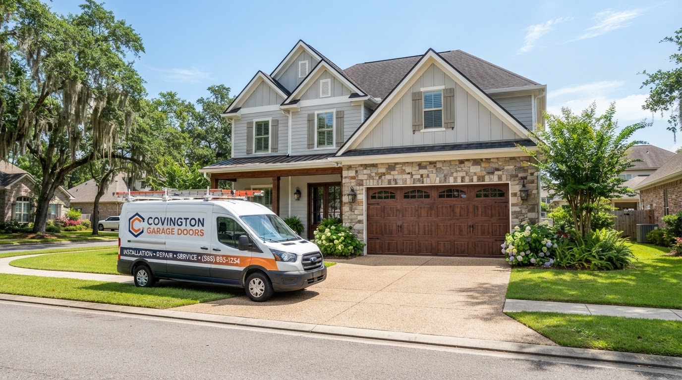 Garage door repair service in Barkley Parc, Covington LA 70433