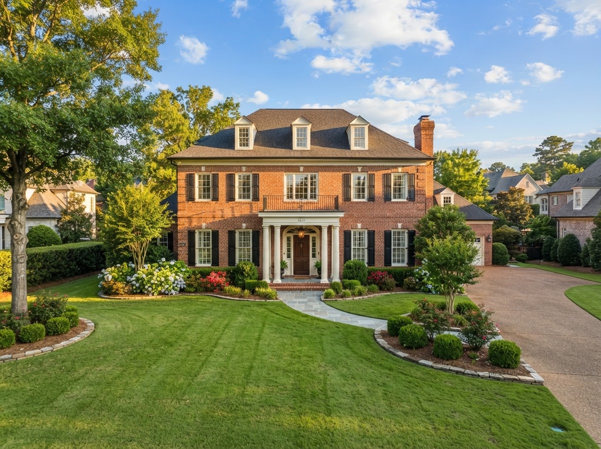 Elegant Brick Colonial