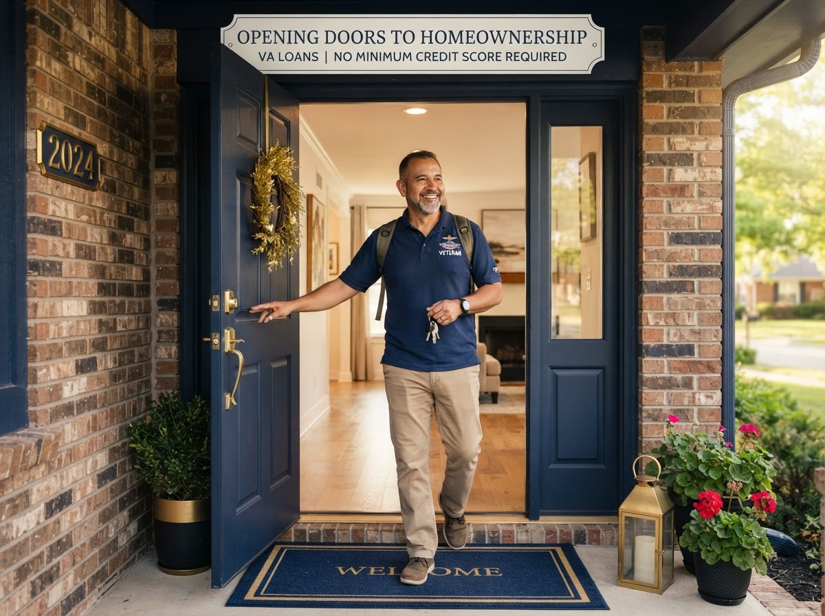 No Minimum Credit Score Set by the VA