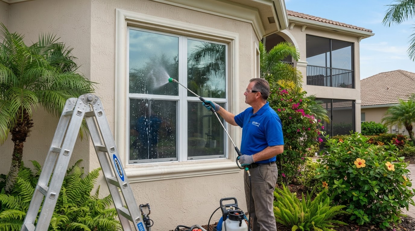 Can High Pressure Washing Damage Your Window Seals? What You Need to Know — ProWash exterior cleaning guide for Tallahassee homeowners