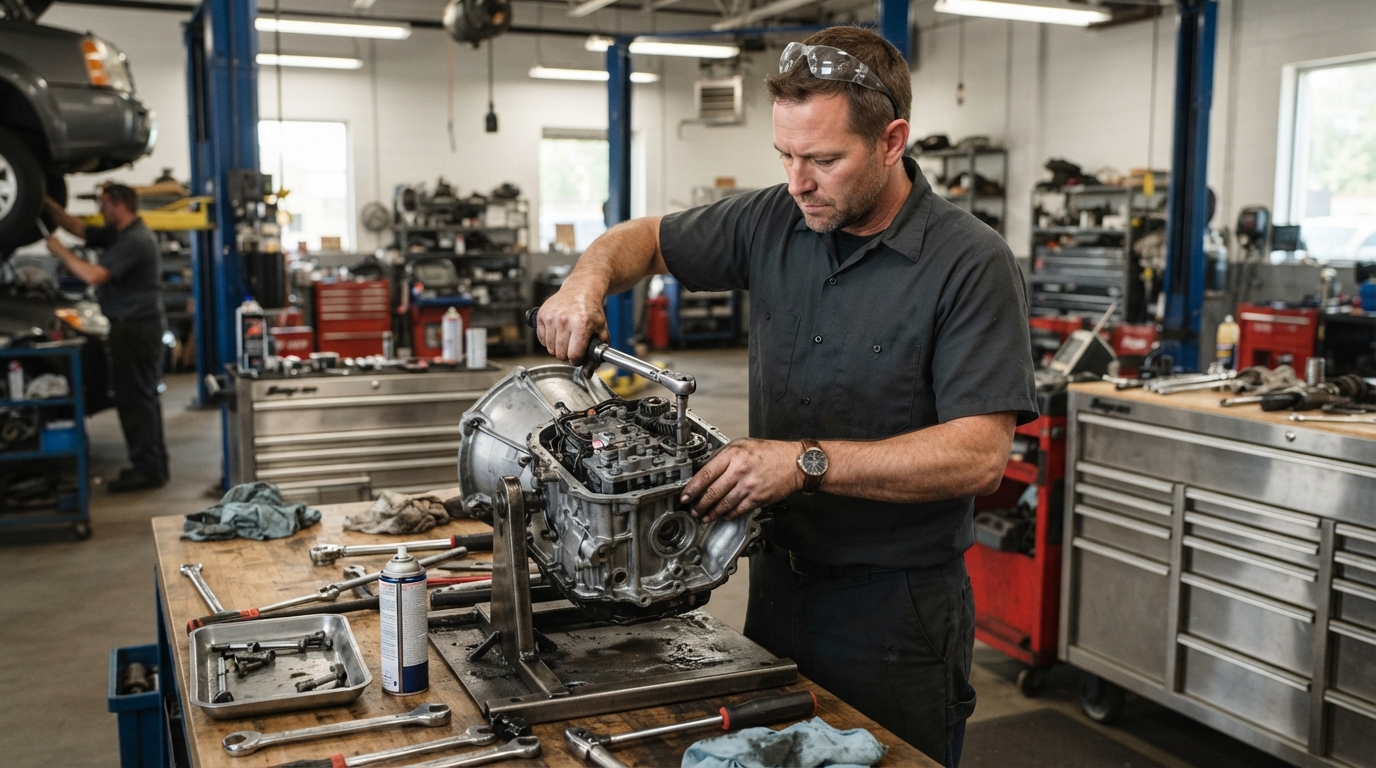 Automatic and standard transmission repair at Build Right Transmission Houston