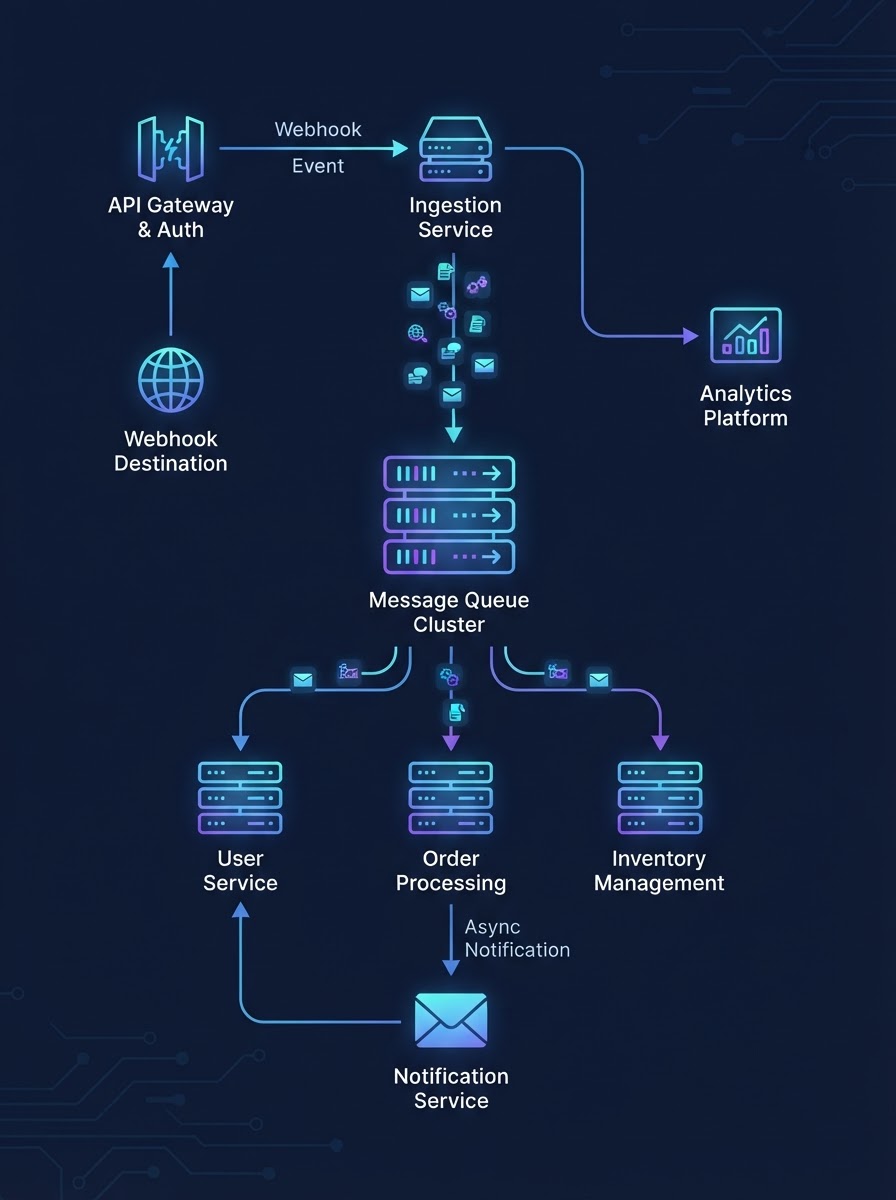 Webhook and event systems