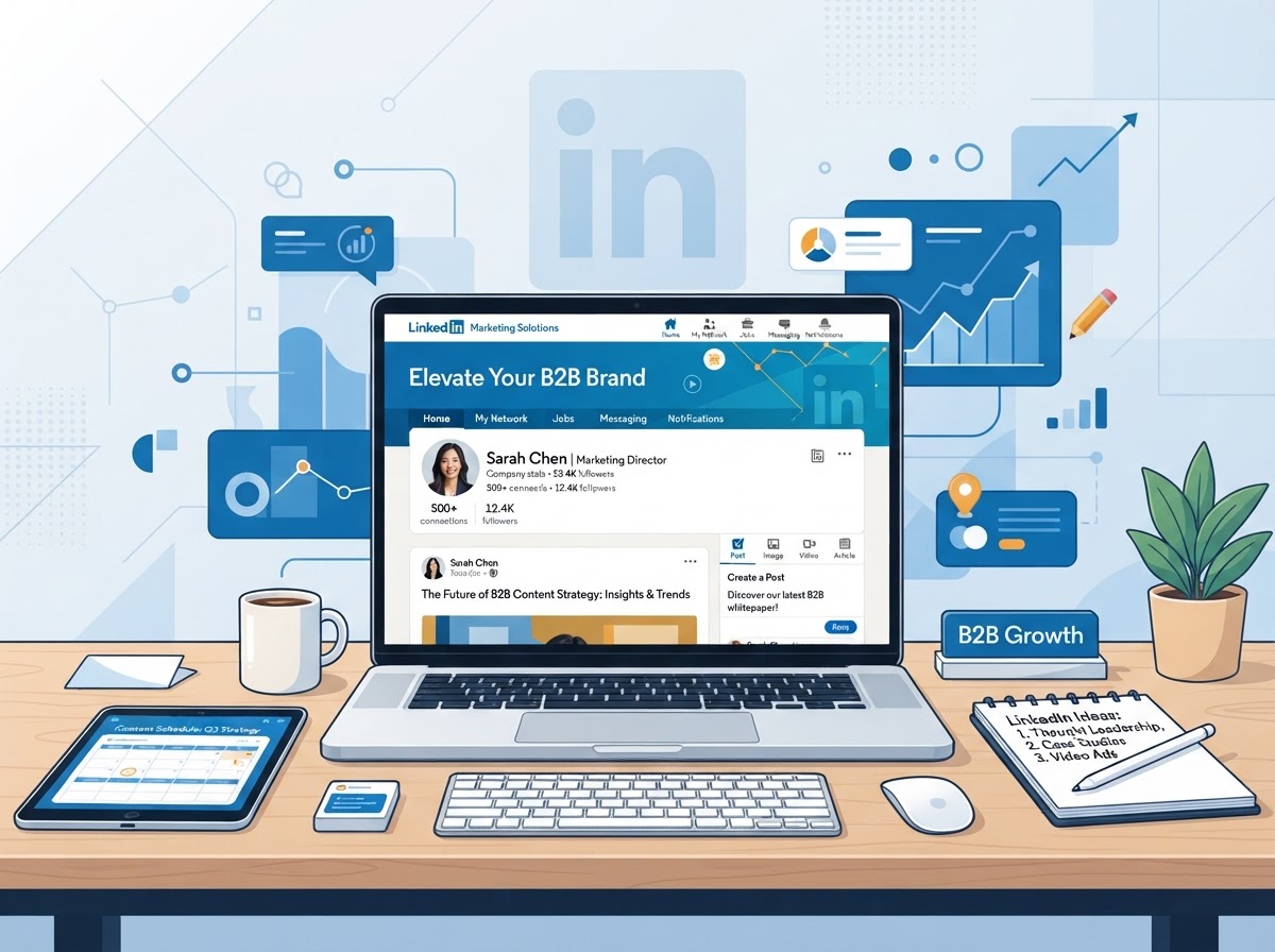 LinkedIn growth and thought leadership