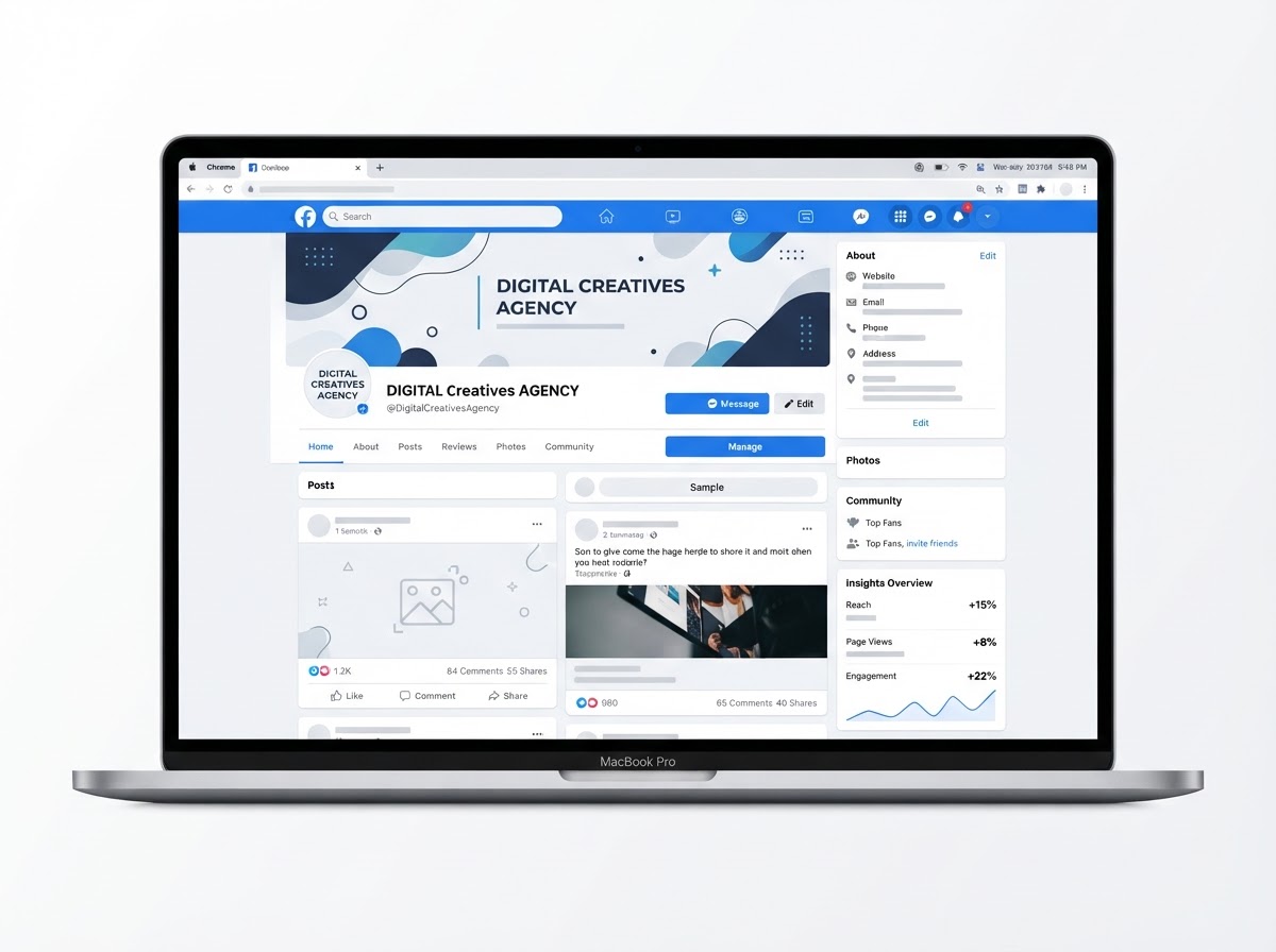Facebook page management