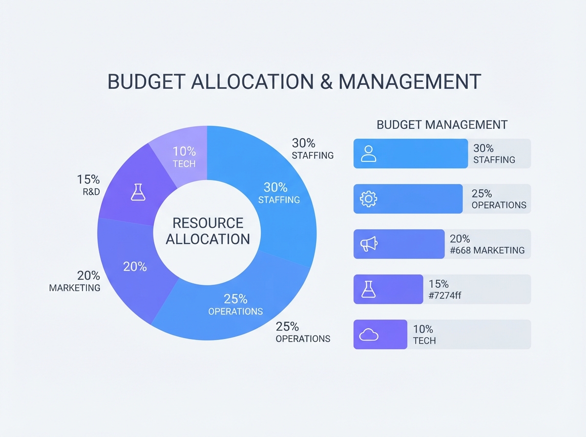 Resource allocation and budget management