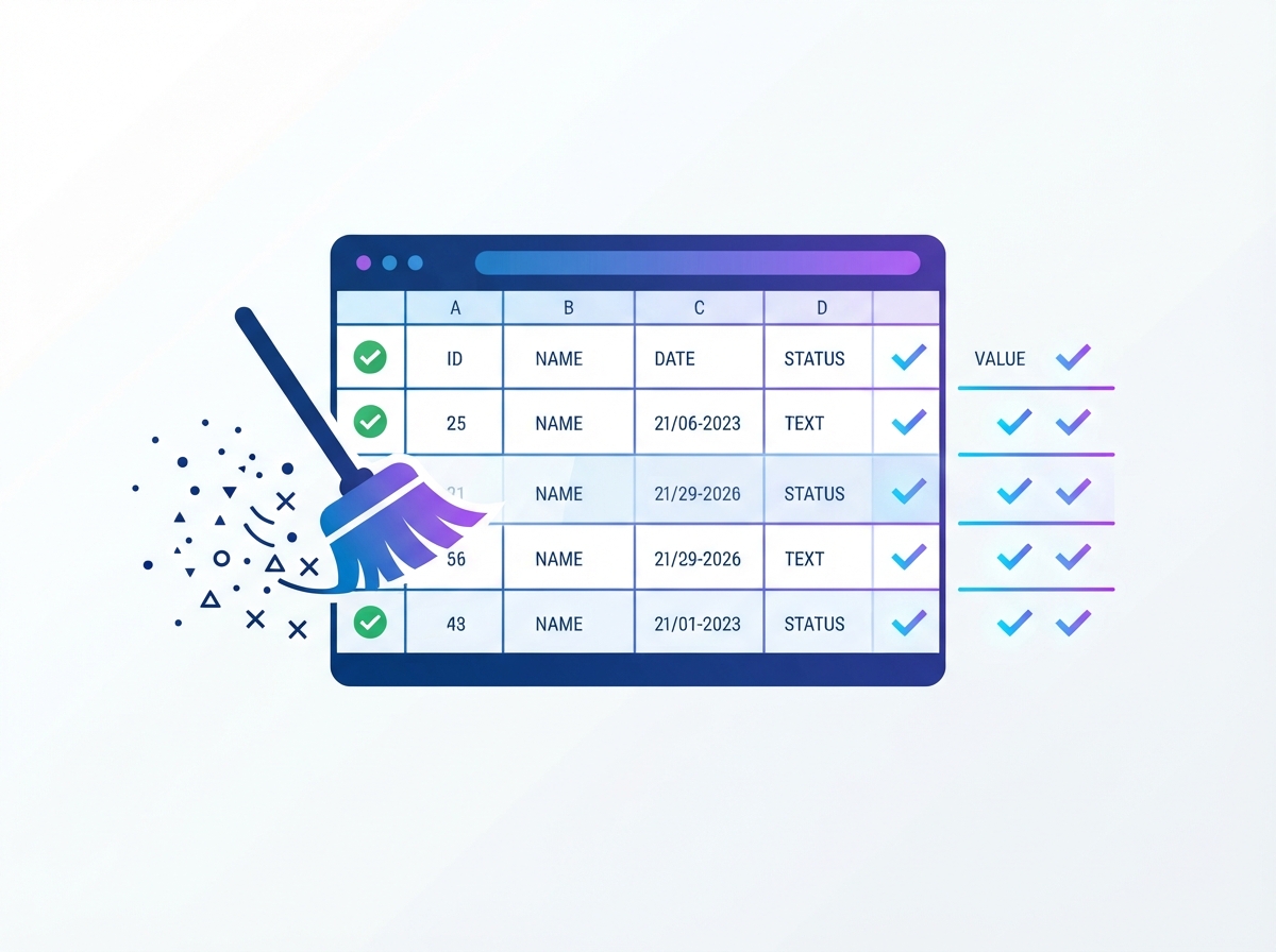 Data cleaning and formatting services
