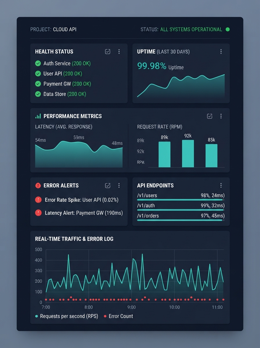 Monitoring and alerts