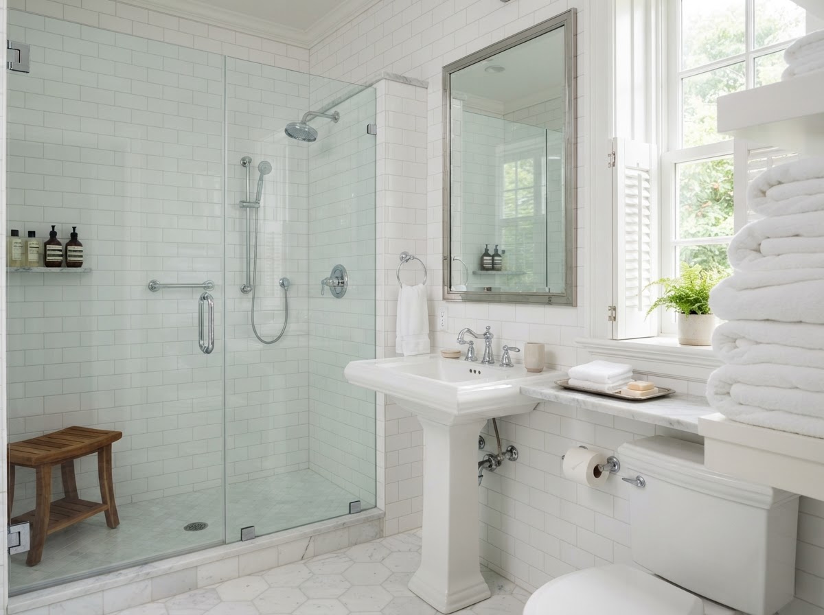 Sparkling Bathroom Refresh, Walnut Creek, CA