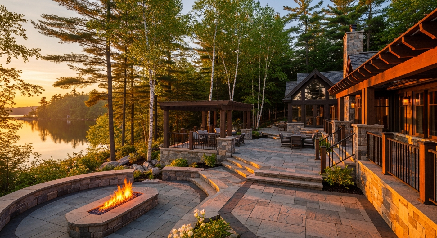 Luxury Muskoka Landscape