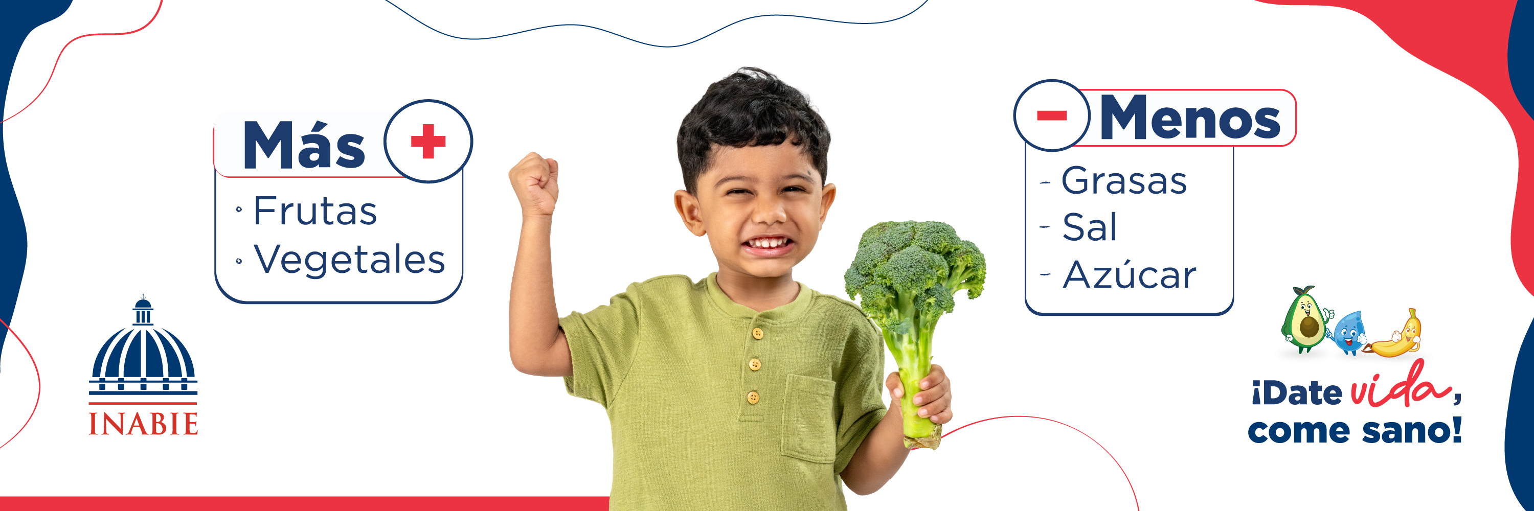 Campaña de nutrición infantil: Menos grasas, sal, azúcar