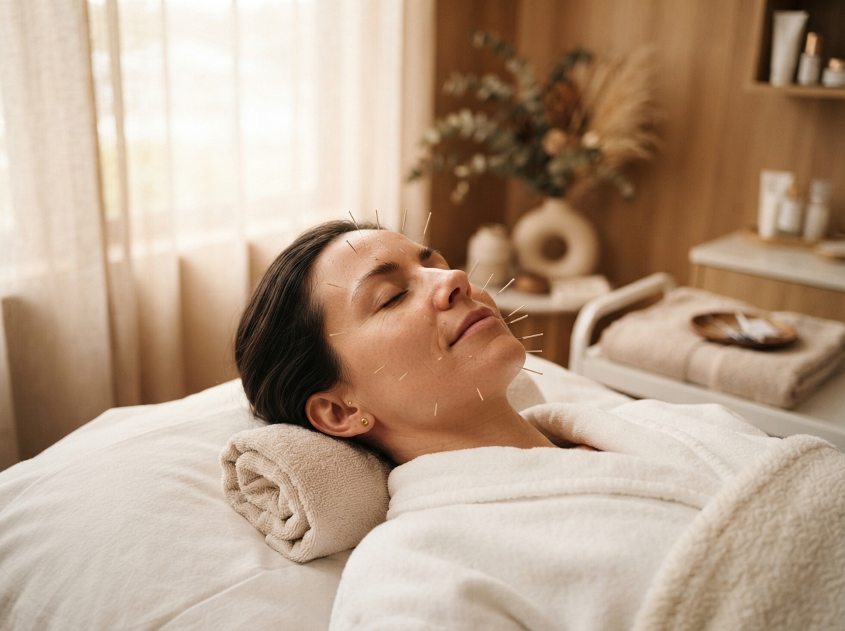 Facial Acupuncture at YinYang Wellness Bangkok — licensed TCM treatment near BTS Asok