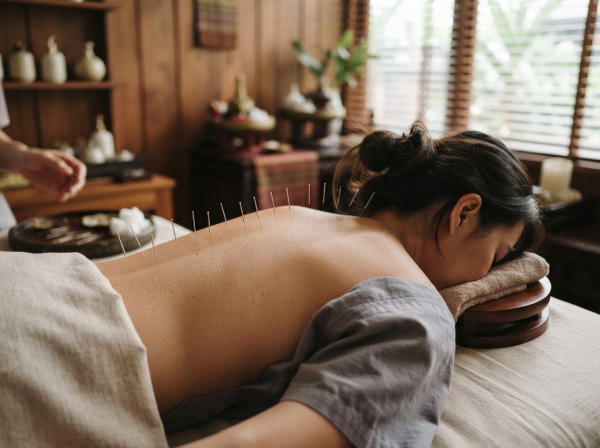 Acupuncture at YinYang Wellness Bangkok — licensed TCM treatment near BTS Asok