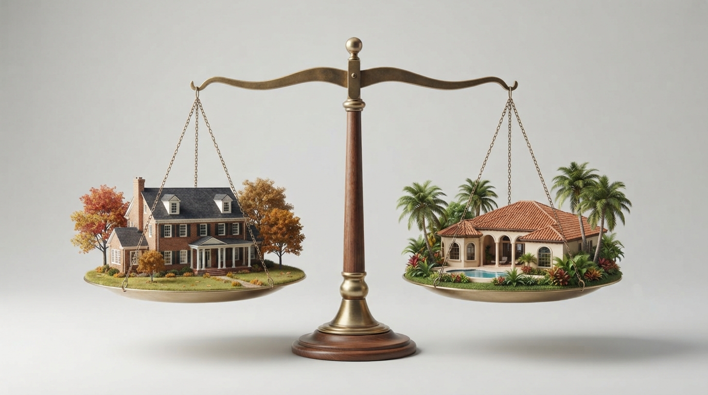 Comparison of New Jersey and Florida real estate for homeowners