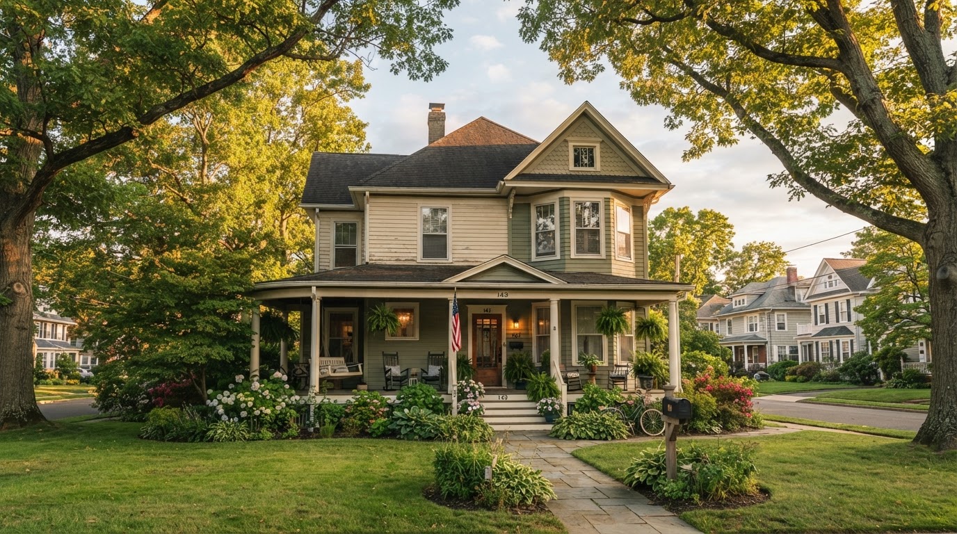 Classic older New Jersey family home passed down through generations