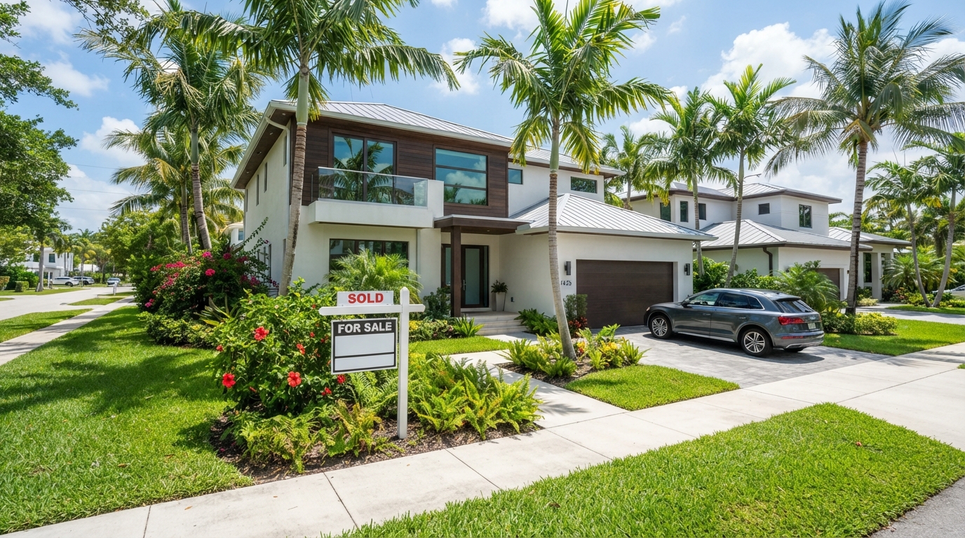 Florida home with pricing strategy concept