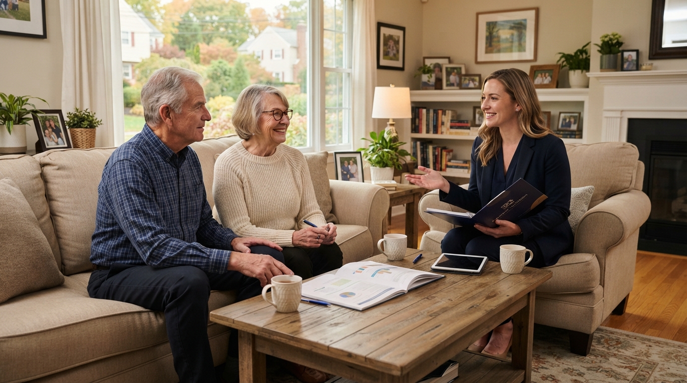 Compassionate senior transition real estate consultation in New Jersey or Florida