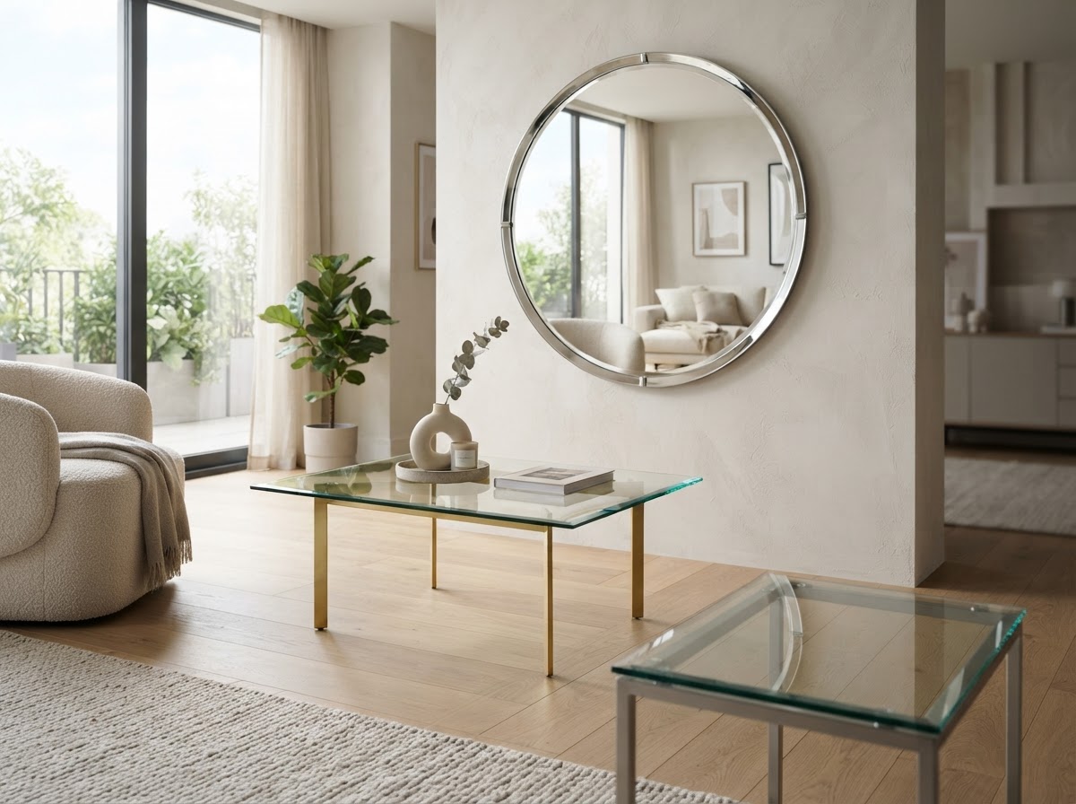 Custom Cut Mirrors & Table Tops
