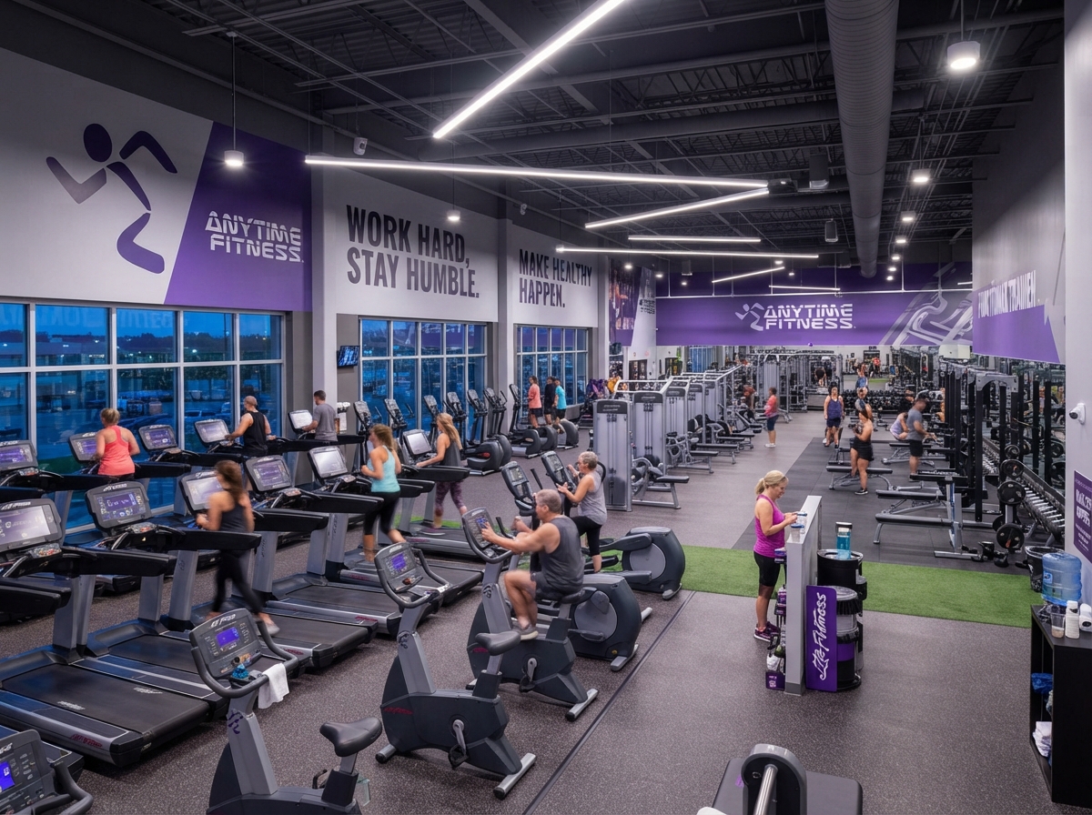 Anytime Fitness Droitwich 360° virtual tour