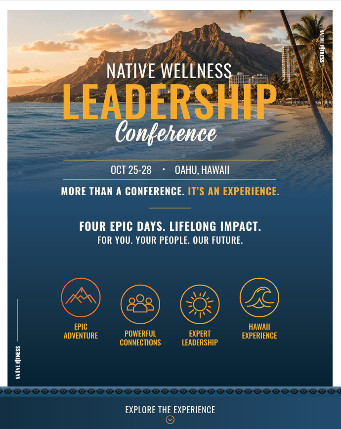 Native Wellness Leadership Conference agenda preview