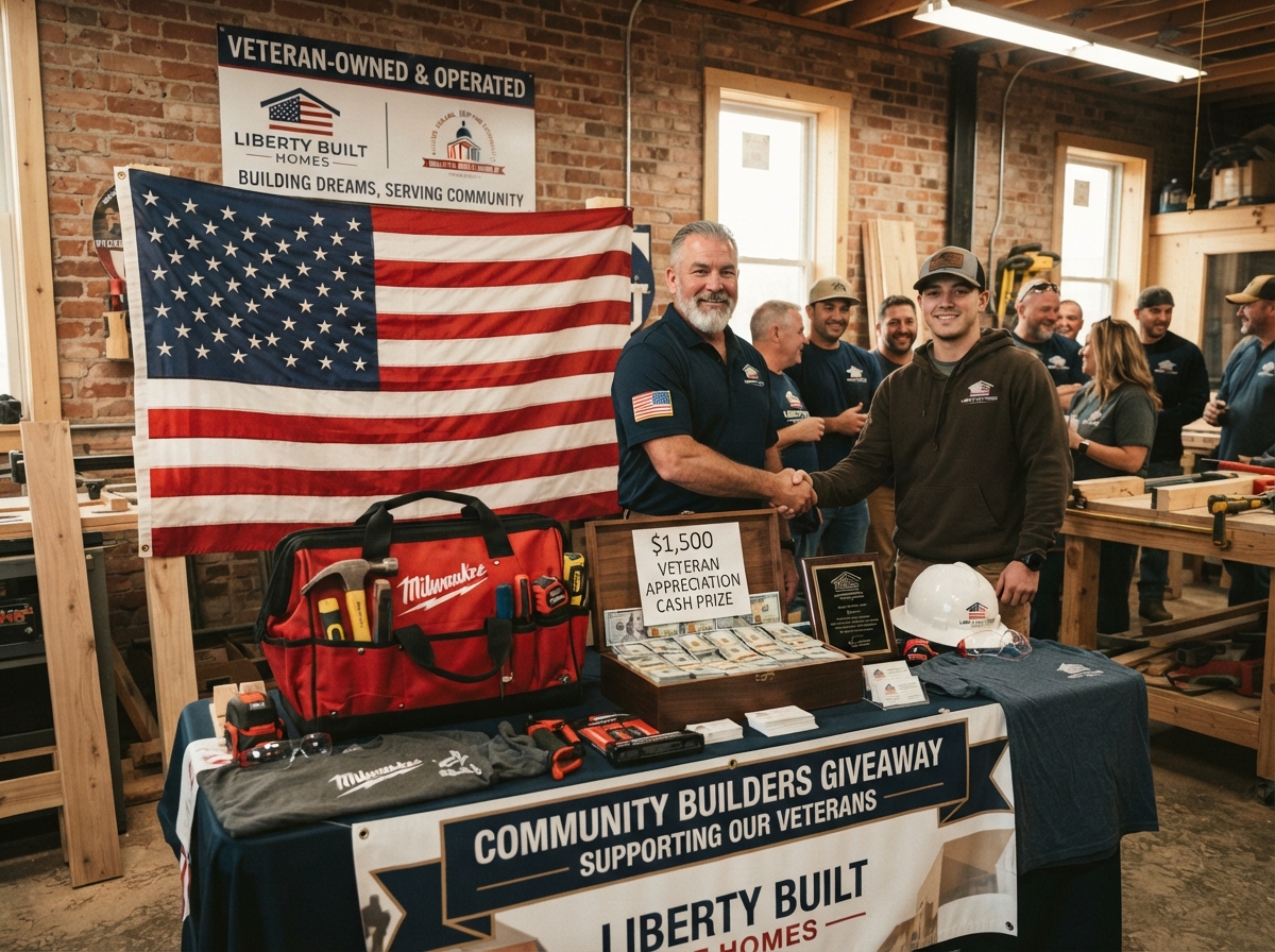 Hero Homes veteran giveaway — Iron Eagle Foundation giving back to those who served