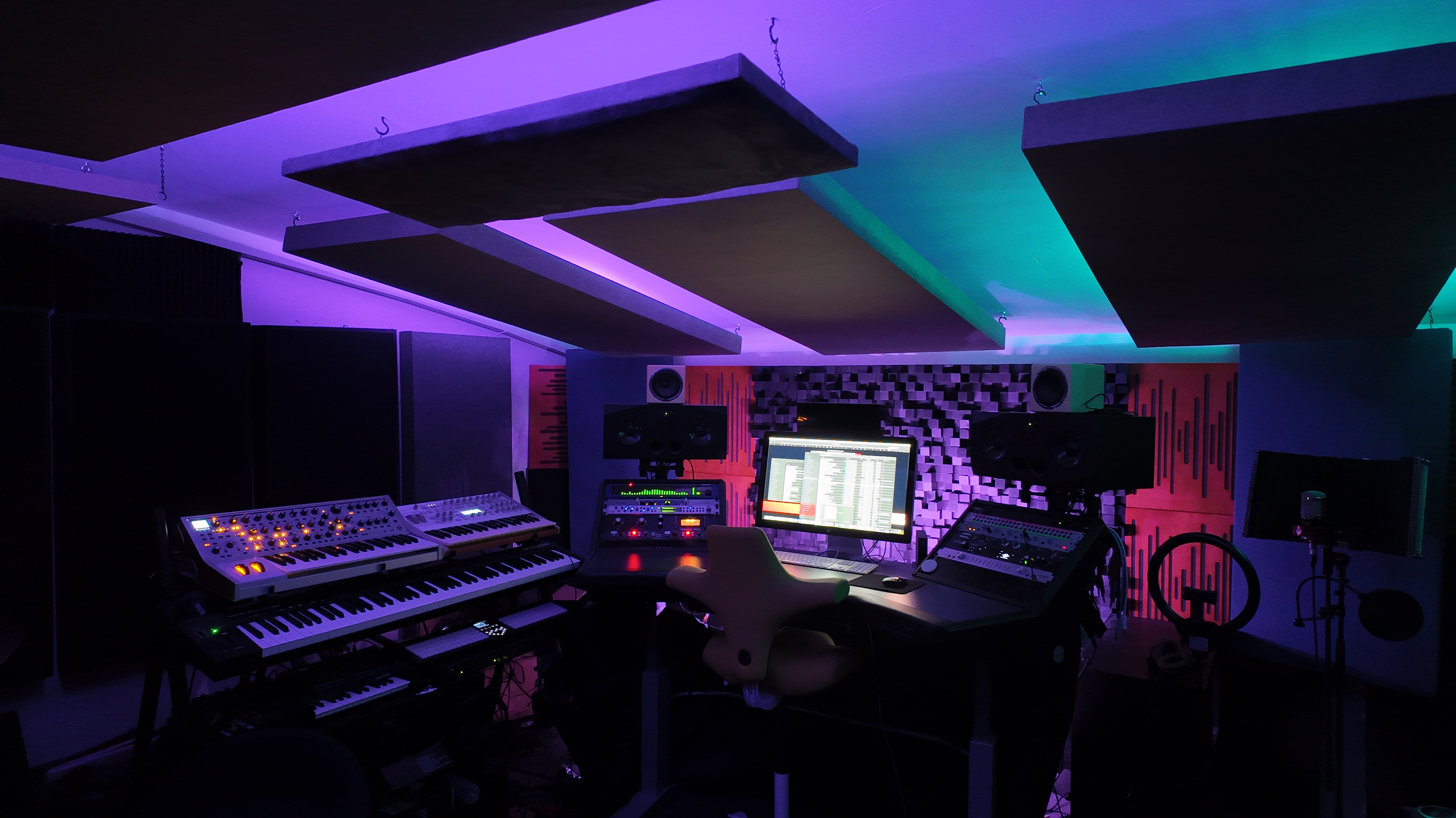 WasteLand Studios recording room in Hollywood