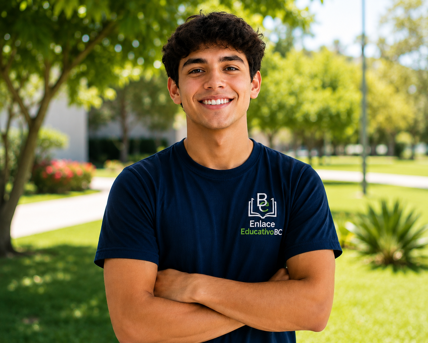 Estudiante de Enlace Educativo BC preparándose para su certificación