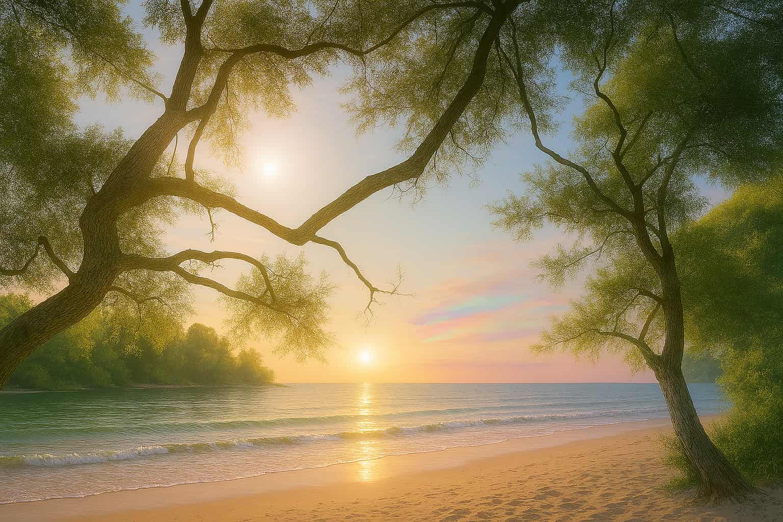 Abstract holistic healing background