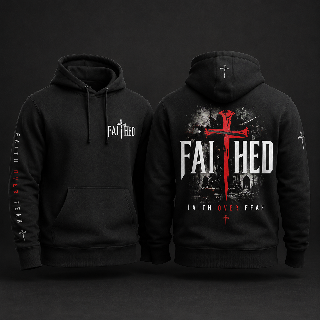 Faith Over Fear Hoodie