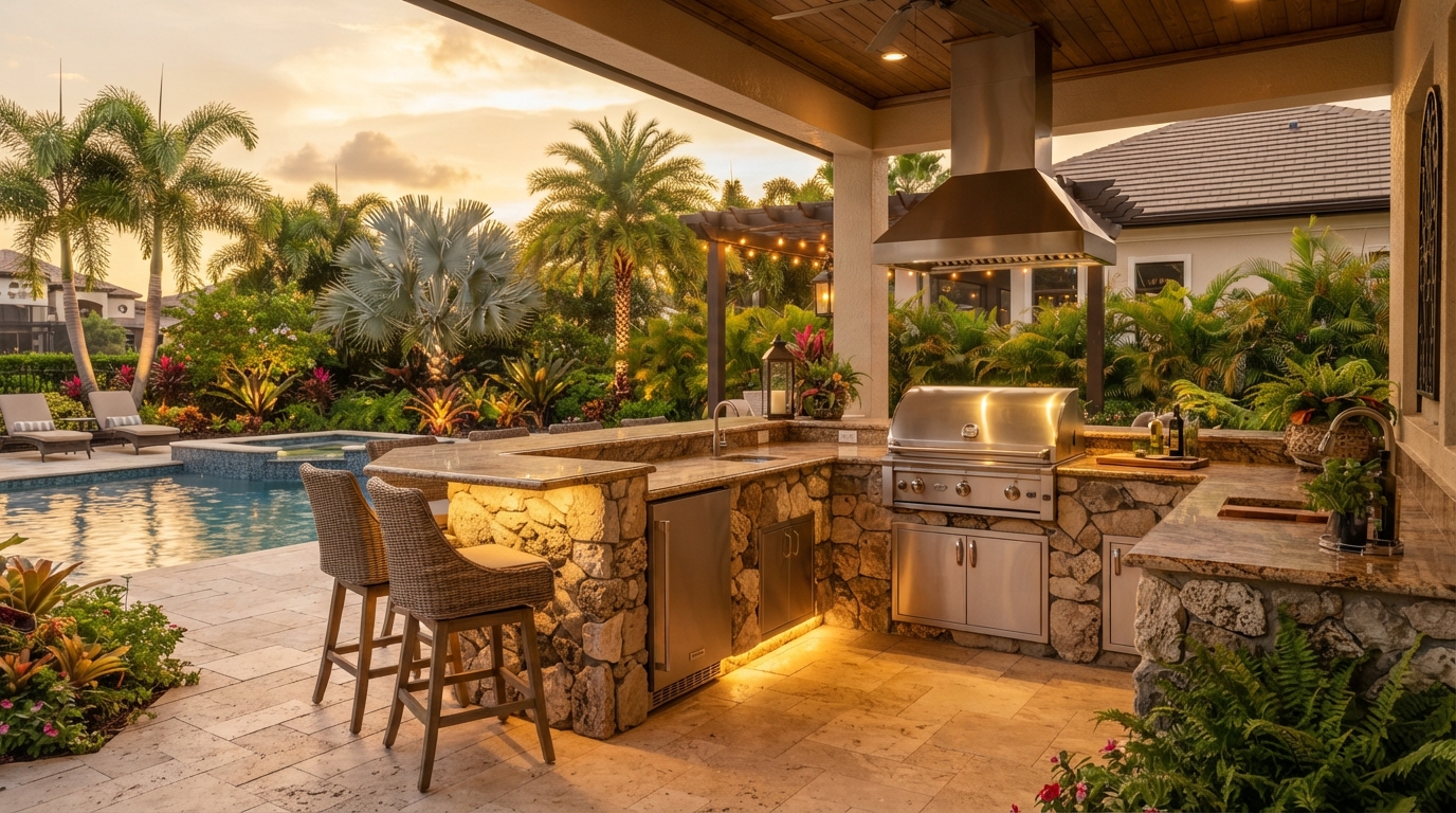 Landscape design and outdoor living in Sarasota, FL