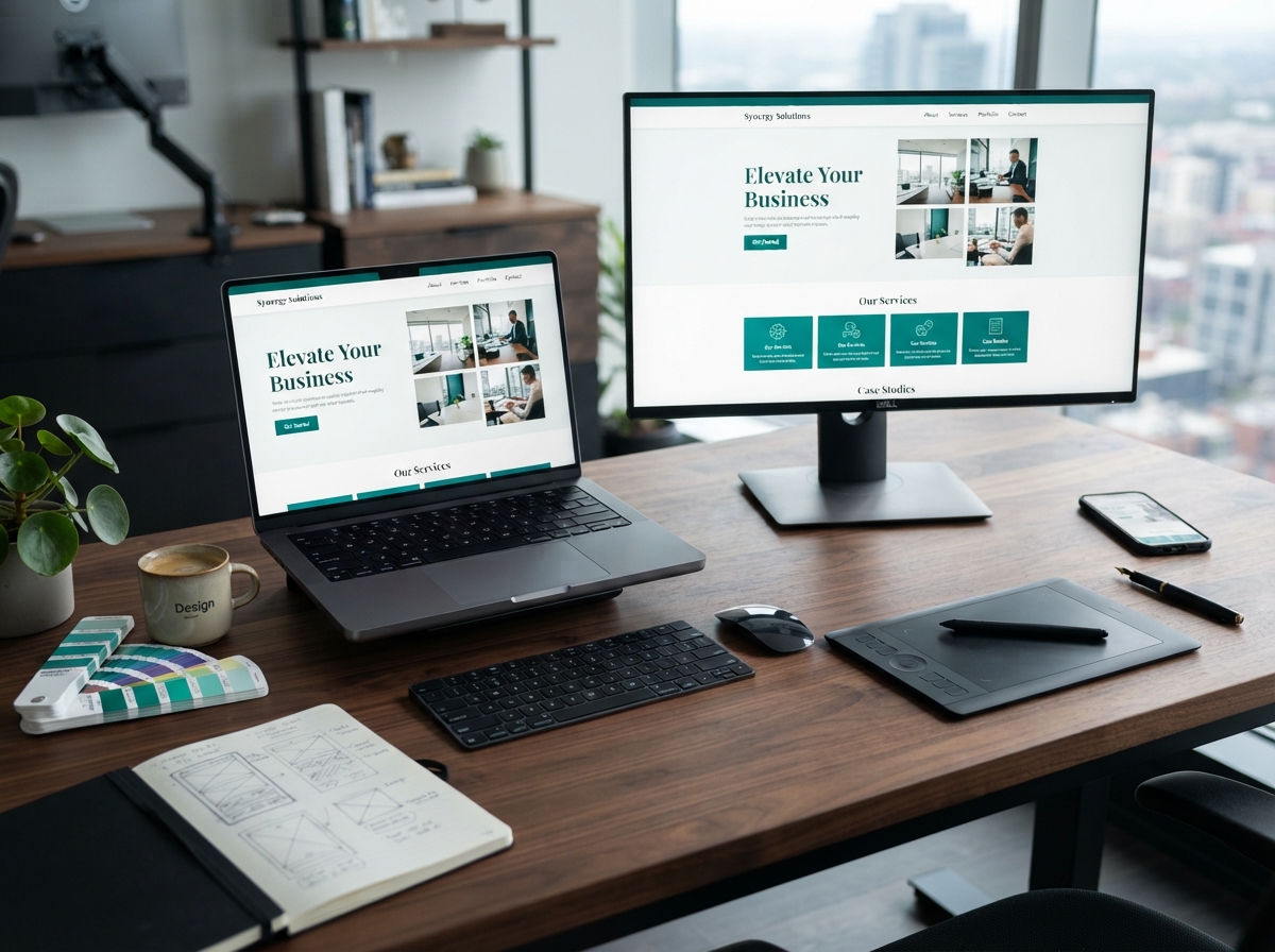 Custom website design by Minerva Graphics & Printing