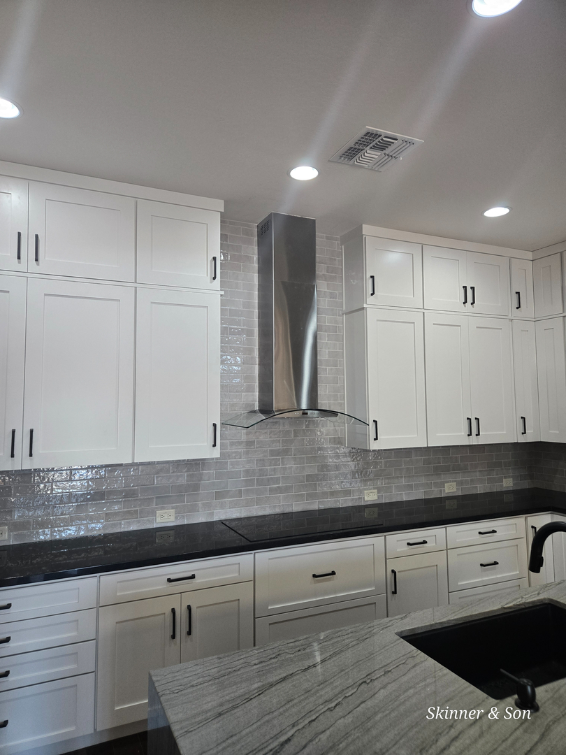Custom cabinetry and built-in storage installation in a West Valley home