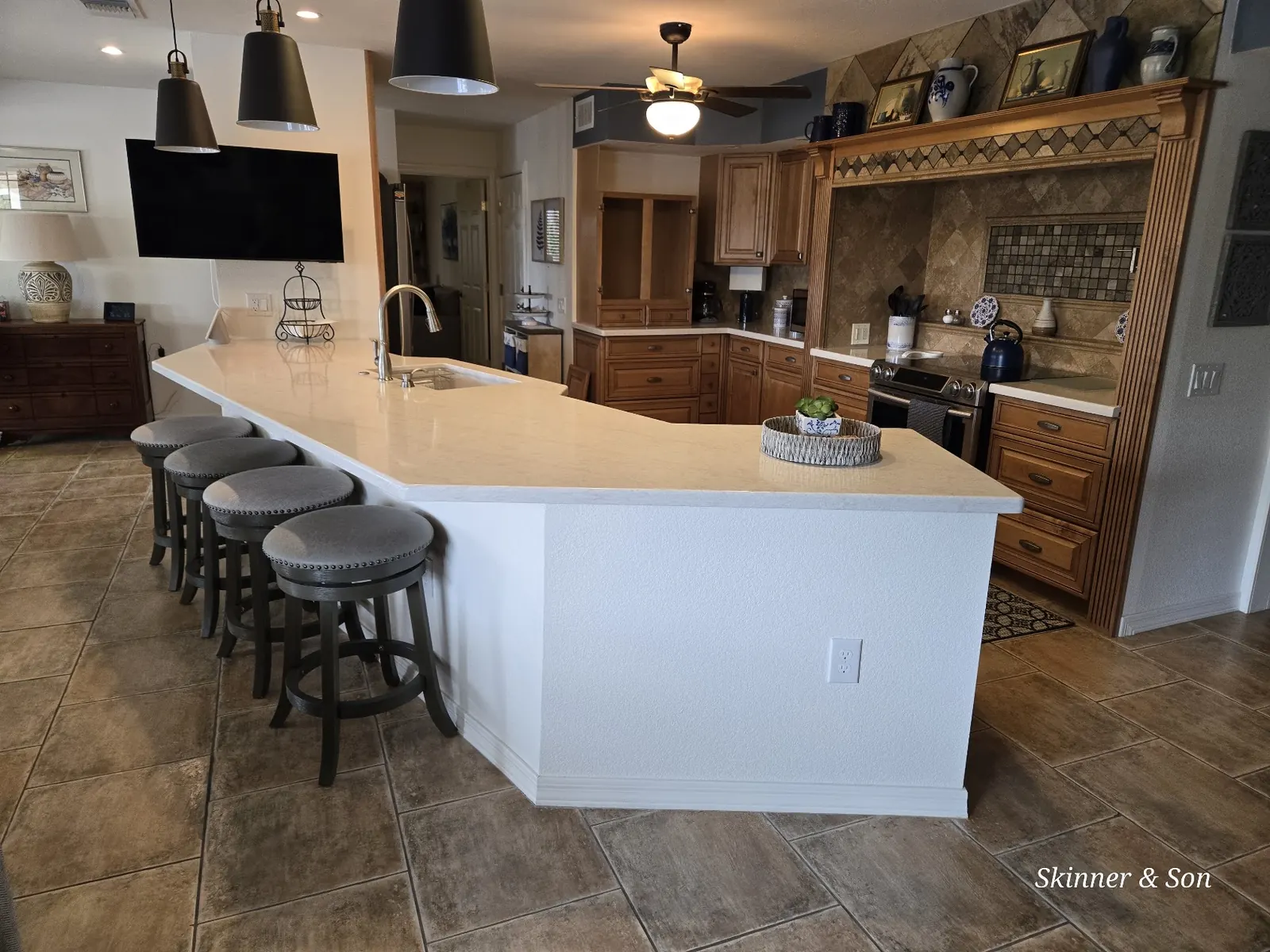 Completed remodeling project by Skinner & Son in the West Valley — photo 20