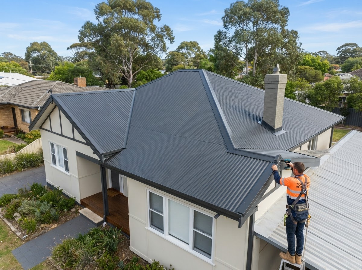 Roof Painting & Restoration - Rafik Painting & Services