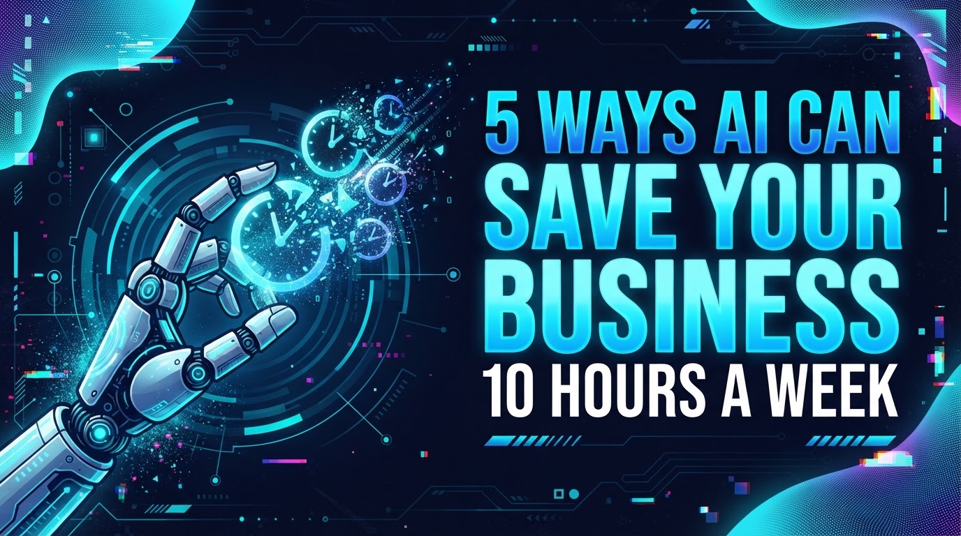 5 Ways AI Can Save Your Business 10 Hours a Week
