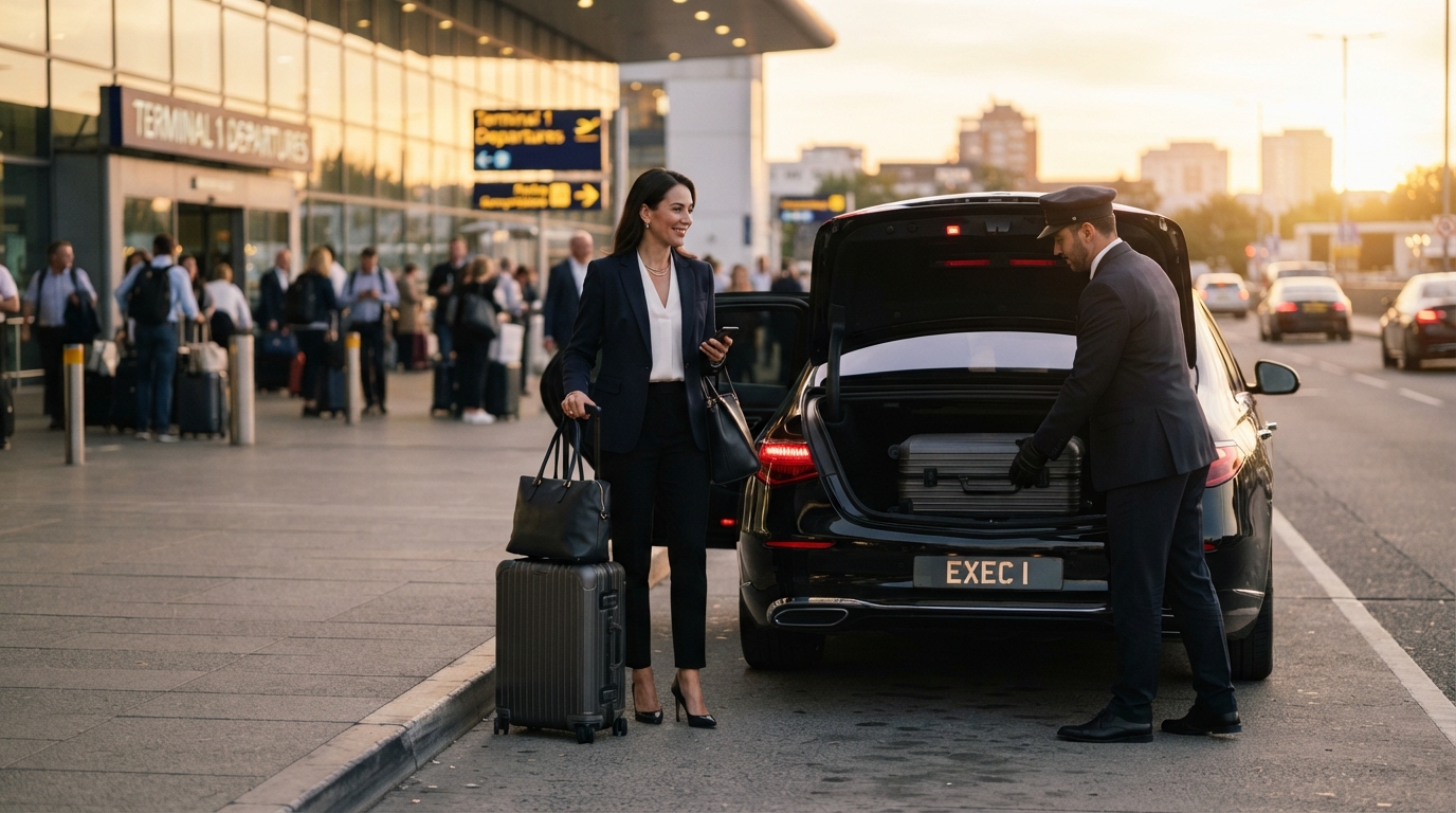 Professional airport transportation service at Phoenix Sky Harbor International Airport