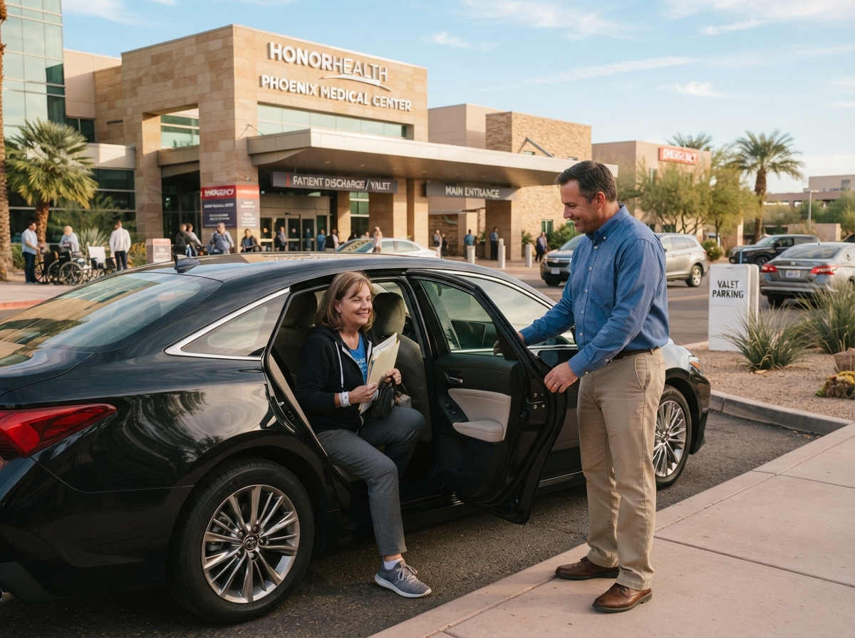 Hospital Discharge - Helping Hands Network Phoenix transportation service