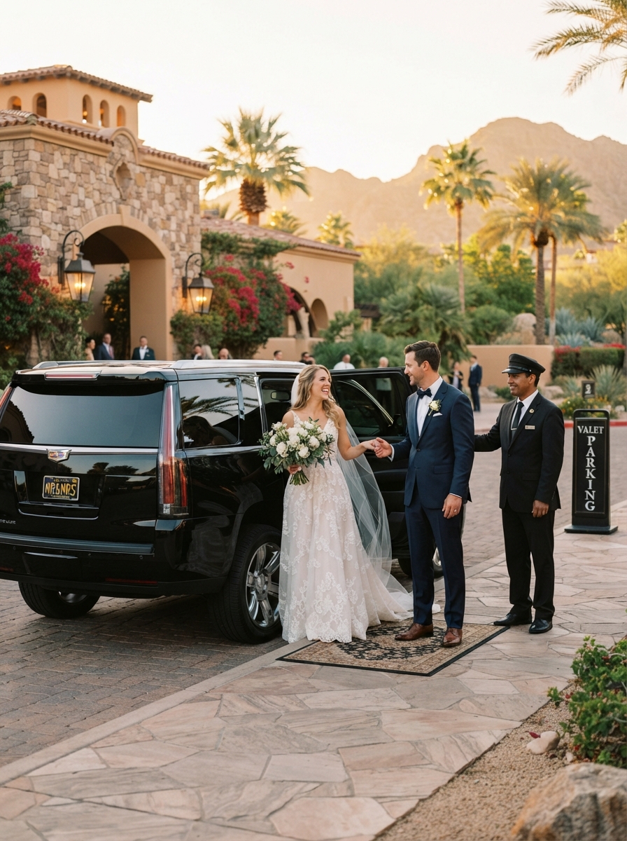Wedding Day - Helping Hands Network Phoenix transportation service