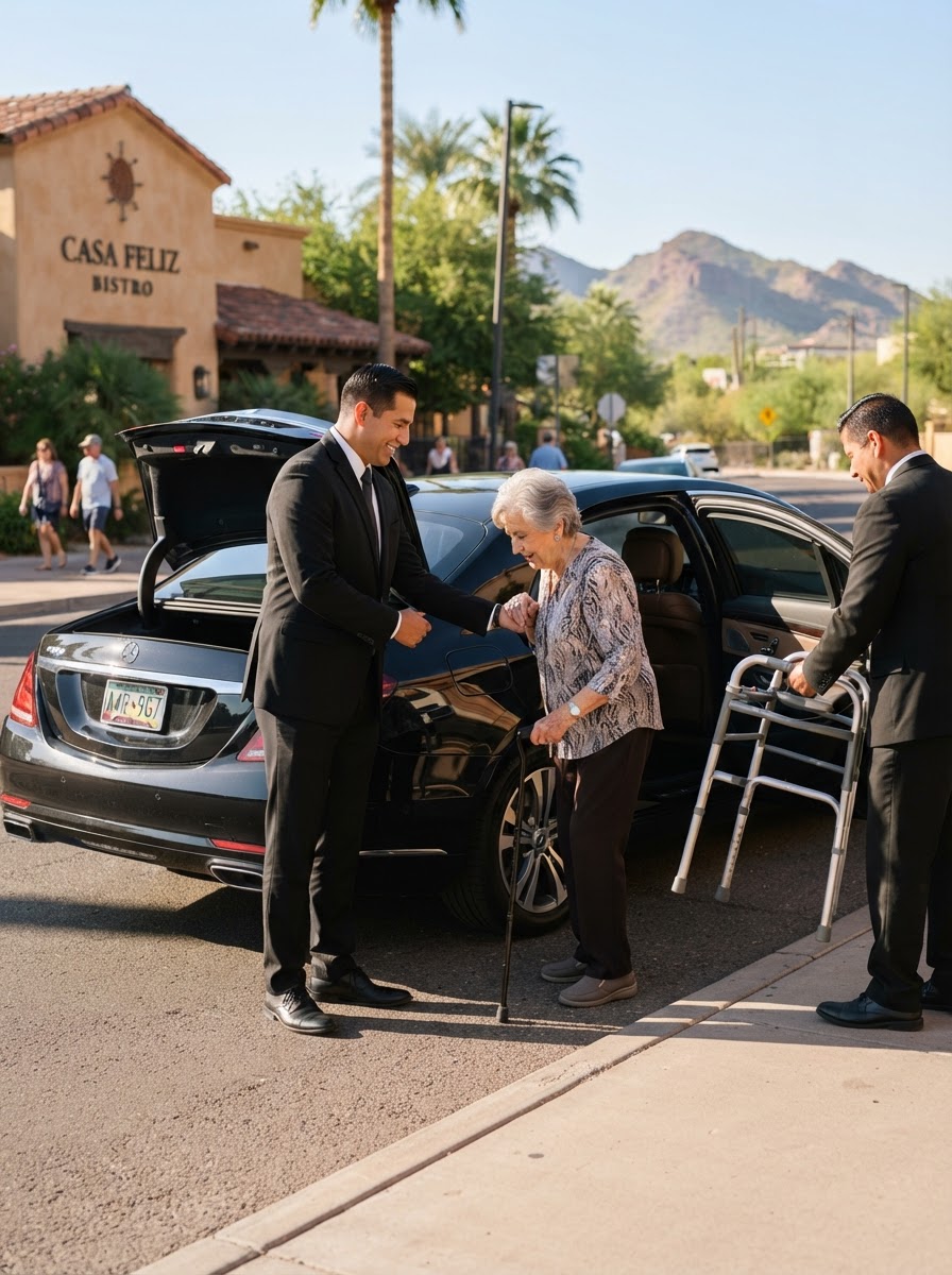 Walker & Mobility Assistance - Helping Hands Network Phoenix transportation service