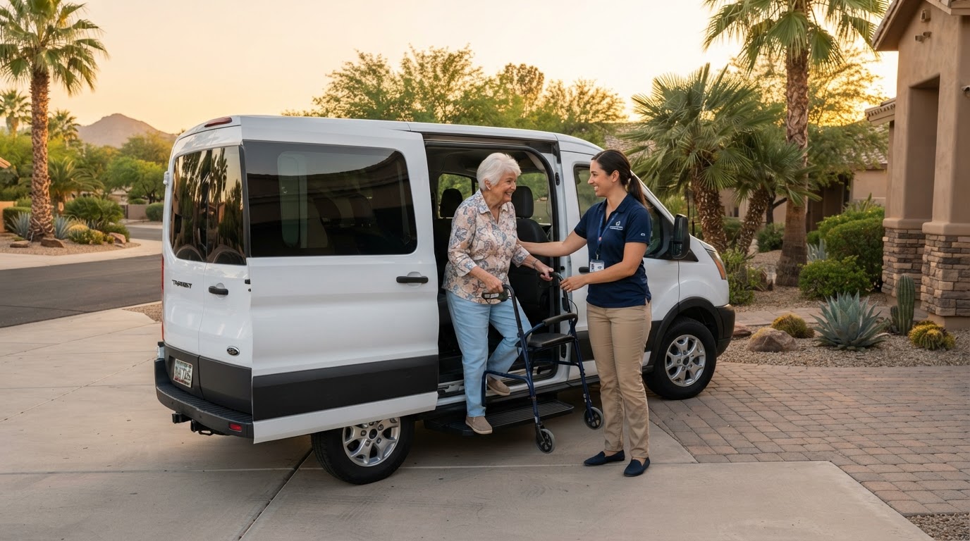 Senior & Medical Transportation - Helping Hands Network Phoenix