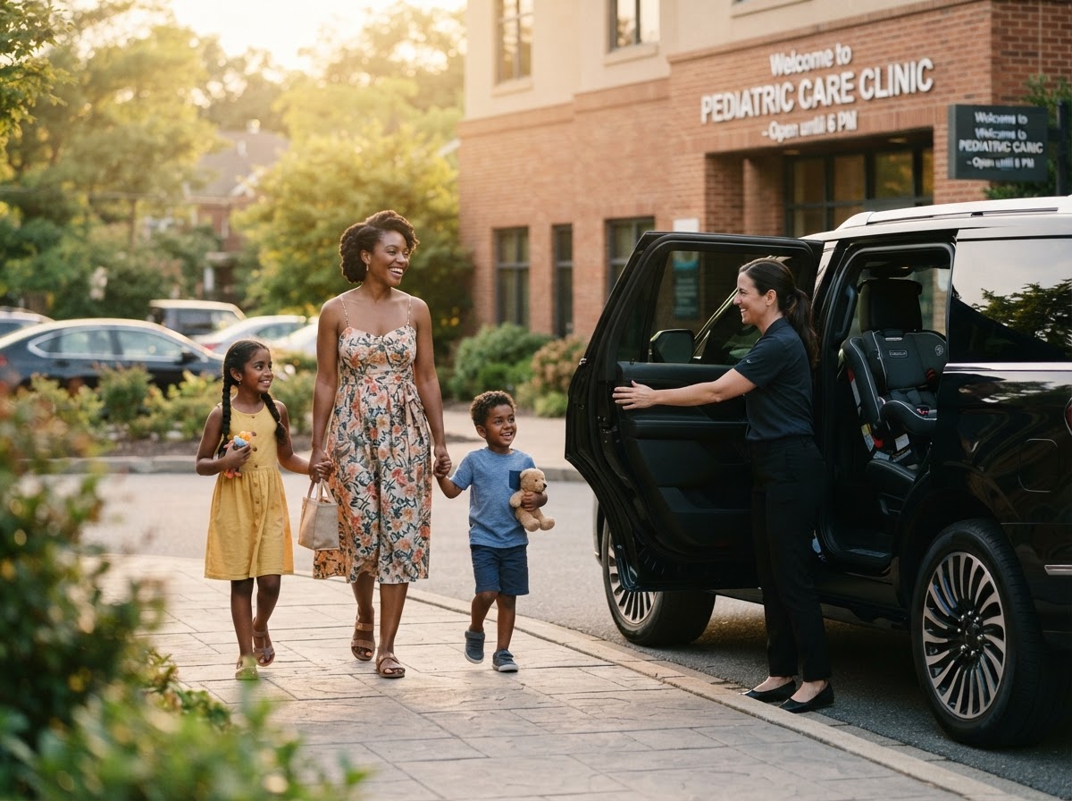 Family Clinic Visit - Helping Hands Network Phoenix transportation service
