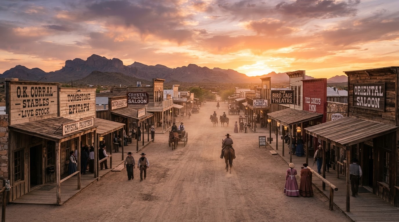 Tombstone: The Town Too Tough to Die - Transportation from Phoenix with The Helping Hands Network